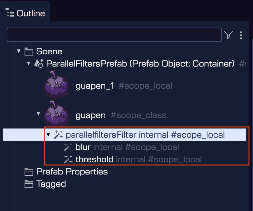 ParallelFilters outline