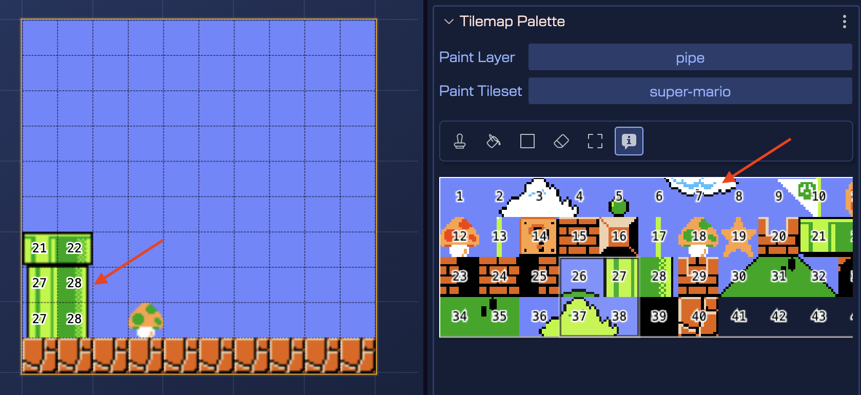 Tileset info tool